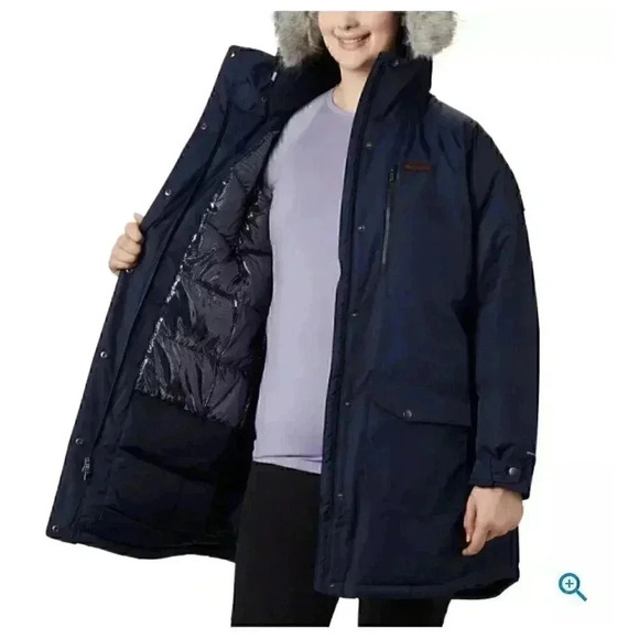 Columbia Suttle Mountain Long Insulated Jacket  sz 3X - Picture 12 of 13